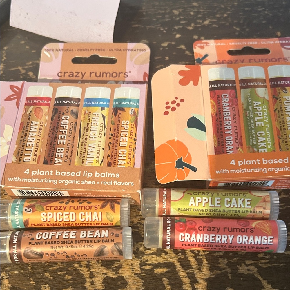 Home Party Lip Balm Set - Assorted Colors